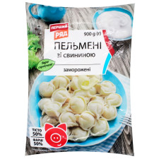 Пельмені Перший Ряд зі свининою 900г mini slide 1