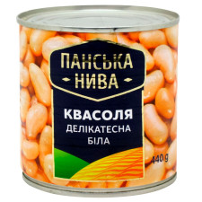 Квасоля Панська Нива в ніжному соусі 440г mini slide 1