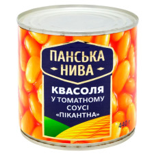 Квасоля Панська Нива в томатному соусі 440г mini slide 1