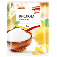Кислота лимонна Перший Ряд 100г mini slide 1