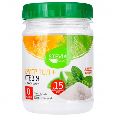 Экстракт Stevia из листьев стевии с эритролом 180г slide 1