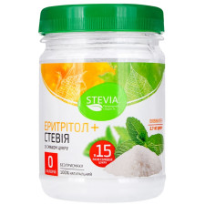 Екстракт Stevia з листя стевії з еритролом 180г mini slide 1