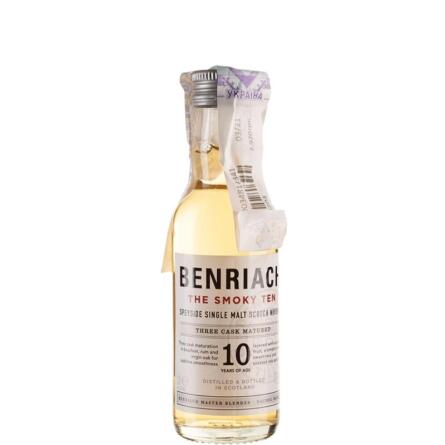 Віскі Бенріах / Benriach, 10 років, 46%, 0.05л