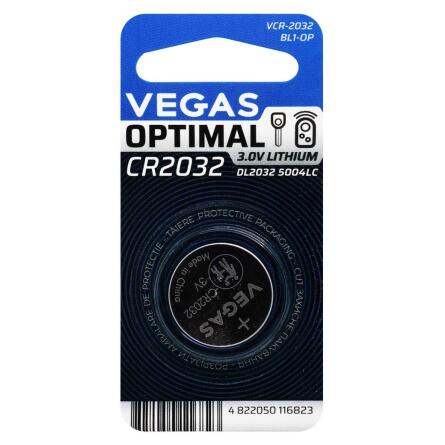 Батарейка Vegas Optimal CR2032