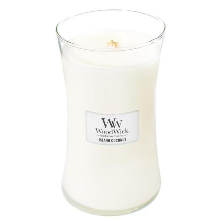 Аромасвічка Woodwick Island Coconut Large 609г