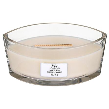 Свічка Woodwick Vanilla Bean Ellipse ароматична 453г