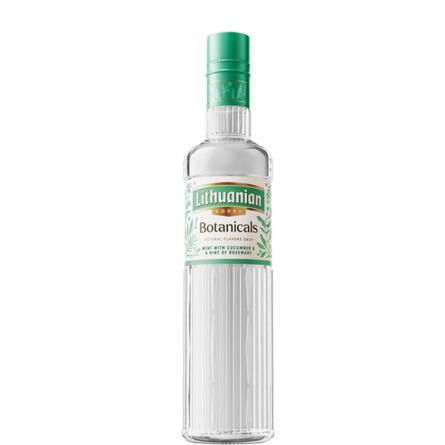 Водка Лифьюениан, Ботаникалс, Мята-Огурец-Розмарин / Lithuanian, Botanicals, Mint-Cucumber-Rosemary, 38% 0.5л