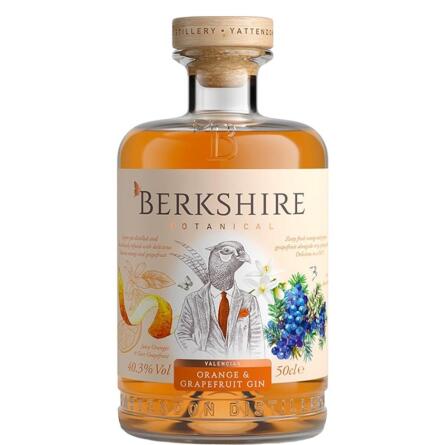 Джин Беркшир, Апельсин и Грейпфрут / Berkshire, Orange & Grapefruit, 40.3%, 0.5л