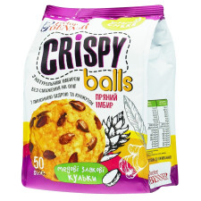 Снек Doctor Benner Crispy Balls Пряний імбир 50г mini slide 1