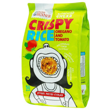 Снек Doctor Benner Crispy Rice з орегано і томатами 50г mini slide 1
