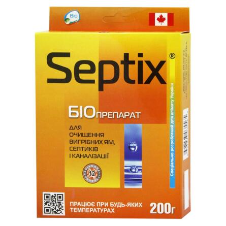 Засіб для очищення вигрібних ям, септиків та каналізації Bio Septix 200г