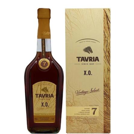 Бренді Таврія / Tavria, XO, 40%, 0.5л