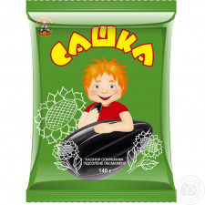 Насіння соняшникове Вкусняшки от Сашки підсолене обсмажене 140г mini slide 1