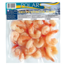 Креветки Polar Star Jumbo хвосты варено-мороженые 300г mini slide 1