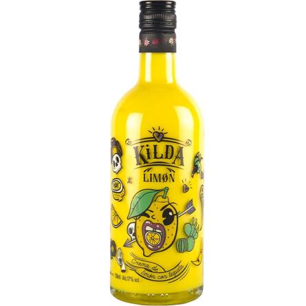 Лікер на основі текіли Кілда, Лимон / Kilda, Lemon Tequila Cream, 17%, 0.7л