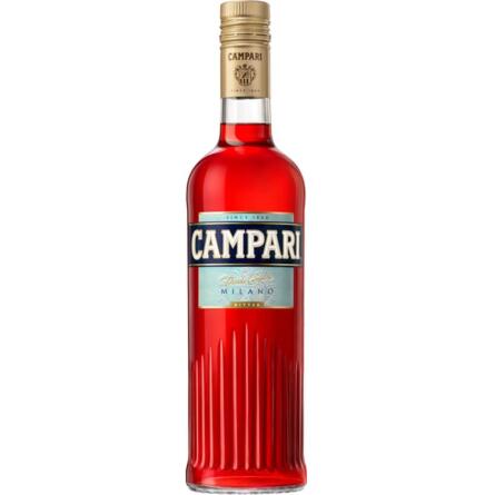 Биттер Кампари / Campari, 25%, 0.7л - Итальянский алкогольный аперитив коктейль slide 1