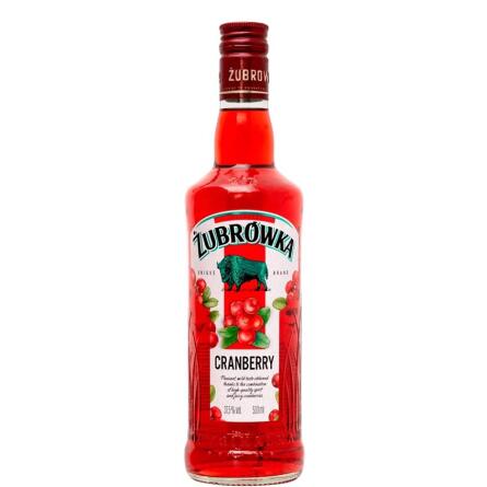 Ликер Клюква, Зубровка / Cranberry, Zubrowka, 37.5% 0.5л