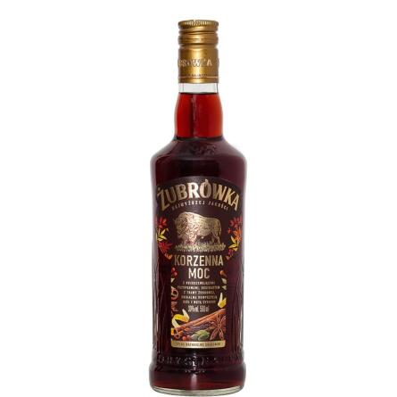 Лікер Корзена Мок, Зубрівка / Korzenna Moc, Zubrowka, 30% 0.5л