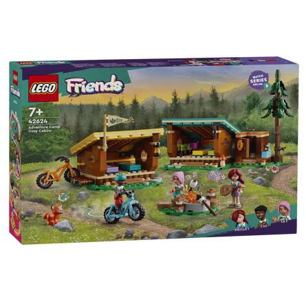 Конструктор Lego Friends Затишні хатинки у пригодницькому таборі