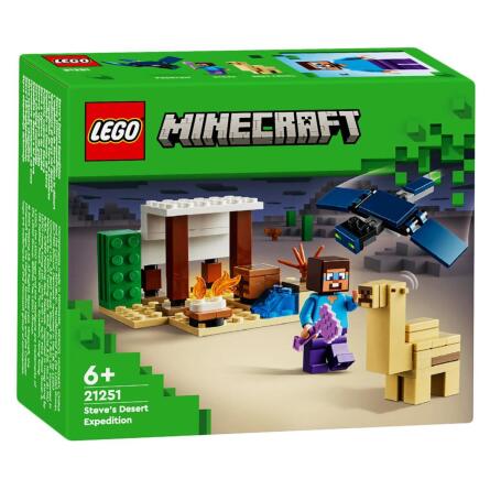 Конструктор Lego Minecraft Експедиція Стіва в пустелю