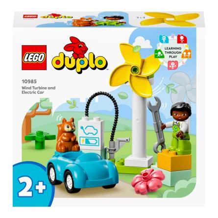 Конструктор Lego Duplo Town Ветровая турбина и электромобиль 10985