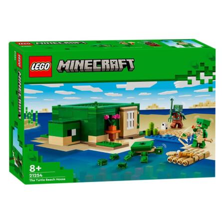 Конструктор Lego Minecraft Пляжный дом в форме черепахи