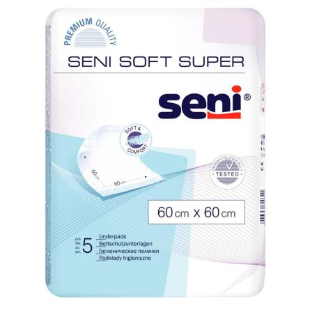 Пелюшки Seni Soft 5шт 60x60см