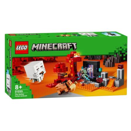 Конструктор Lego Minecraft Засада у портала в нижний мир