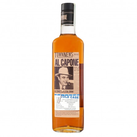 Напій Аль Капоне алкогольний витриманий 40% 0,5л