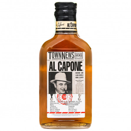 Напиток алкогольный Al Capone односолодовый 40% 200мл