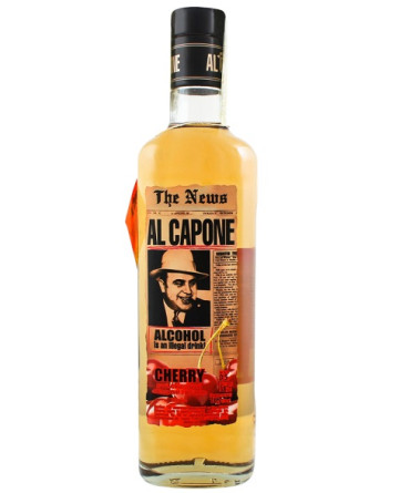 Напиток алкогольный Al Capone Солодовый с вишней 38% 0,5л slide 1