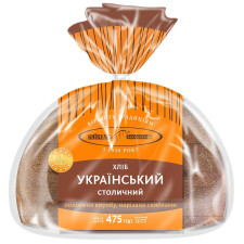Хлеб Киевхлеб Украинский Столичный нарезка 475г mini slide 1