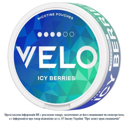 Паучи никотиновые Velo Icy Berries классический