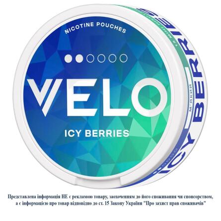 Паучи никотиновые Velo Icy Berries мягкий