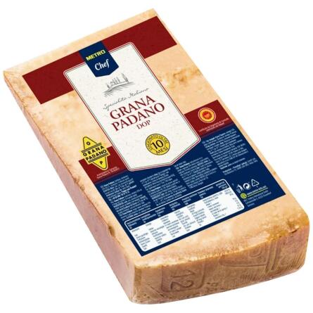 Сир Metro Chef Grana Padano 10 місяців витримки 32%