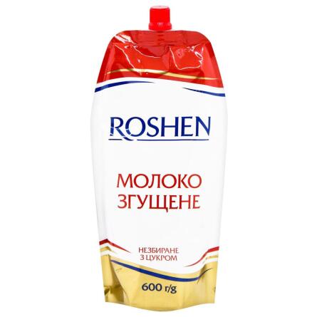 Молоко згущене Roshen незбиране з цукром 600г