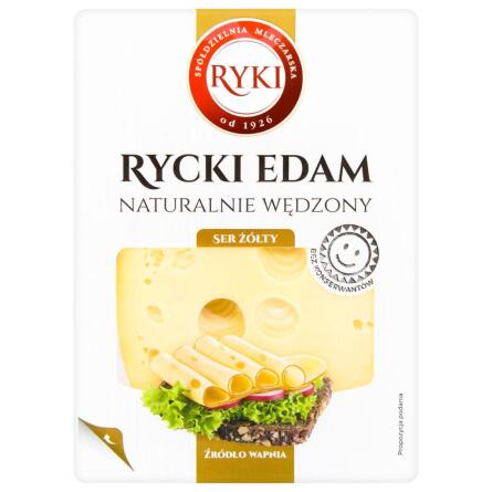 Сыр Ryki Rycki Edam полутвердый копченый порционный 45% 300г