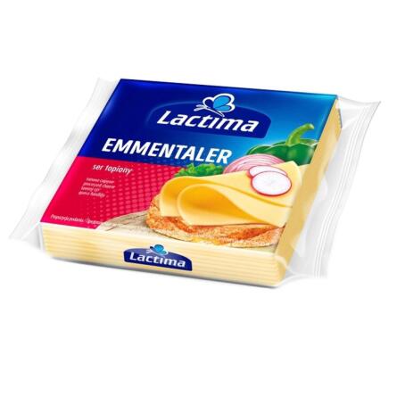 Сир плавлений Lactima Emmentaler порційний 36,2% 130г