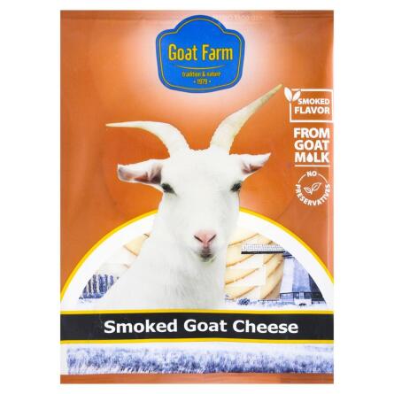 Сыр Goat Farm козий копченый нарезка 45% 100г