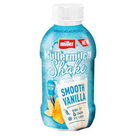 Напій молочний Mullermilch Shake Ніжна ваніль 3,5% 400г