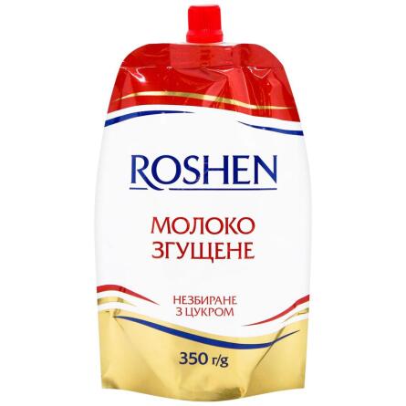 Молоко згущене Roshen незбиране з цукром 350г