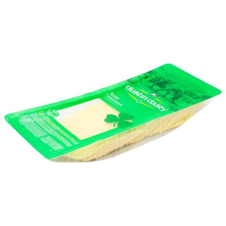 Cир Dublin Dairy Irish Cheddar білий сичужний нарізка 48% 750г