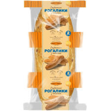 Рогалики Київхліб Студентські з посипкою кунжуту 2шт 120г mini slide 1