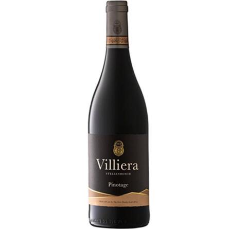 Вино Вільєра, Пінотаж / Villiera, Pinotage, червоне сухе 0.75л