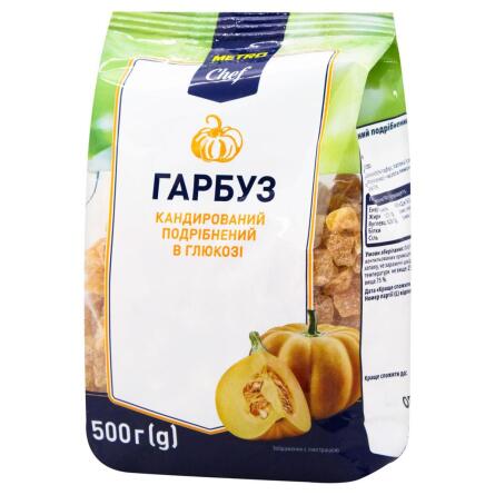 Гарбуз Metro Chef кандирований подрібнений в глюкозі 500г