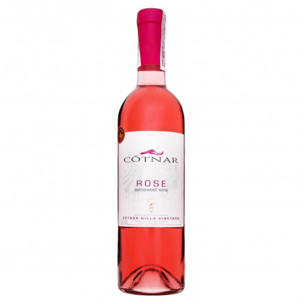 Вино Cotnar Rose рожеве напівсолодке 9-12% 0,375л slide 1