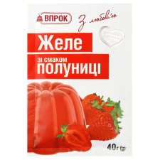 Желе Впрок зі смаком полуниці 40г mini slide 1