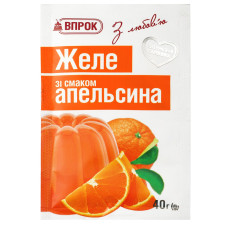 Желе Впрок зі смаком апельсина 40г mini slide 1