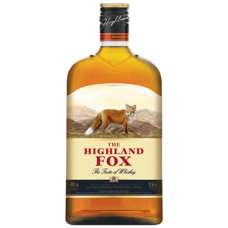 Настоянка The Highland Fox Blended 100% Whiskey 0,5л slide 1