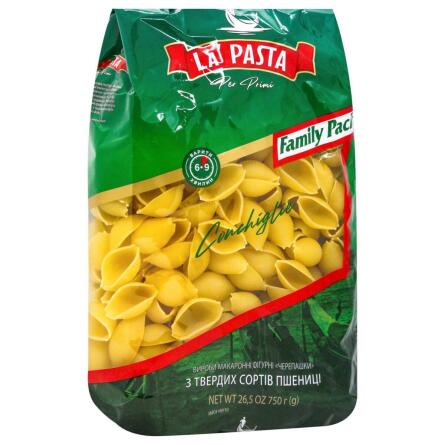 Макаронные изделия La Pasta Conchiglie из твердых сортов пшеницы 750г